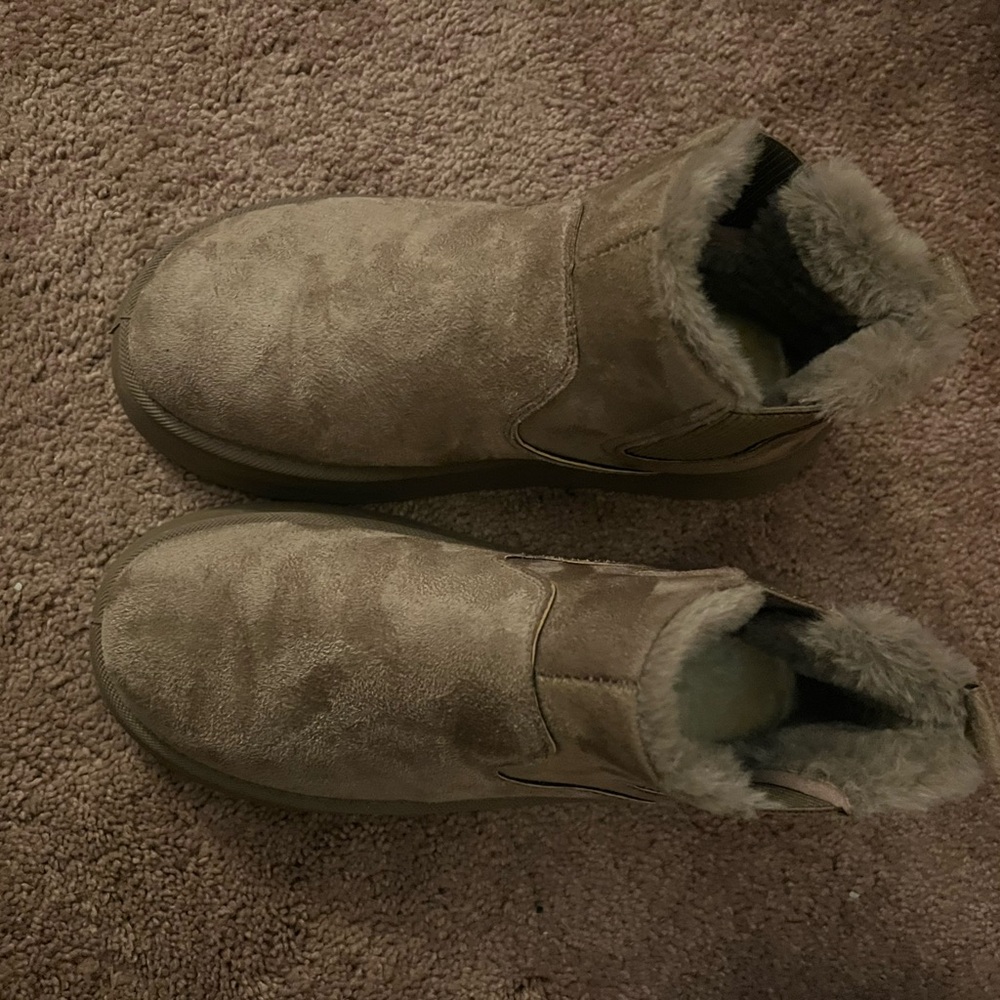 Cozy Faux Fur Lined Suede Boots